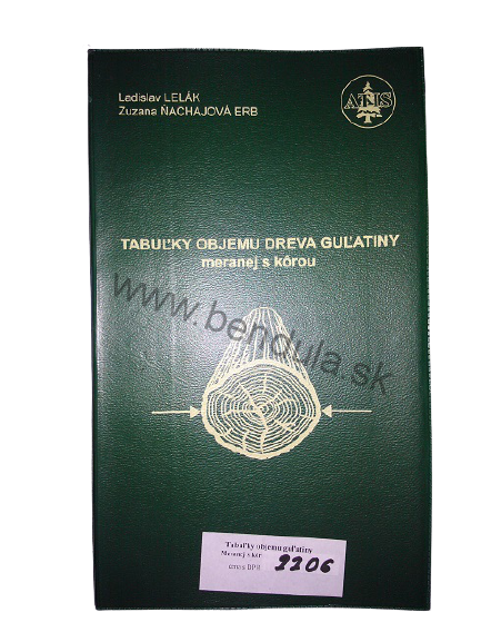 tabuĺky objemu dreva