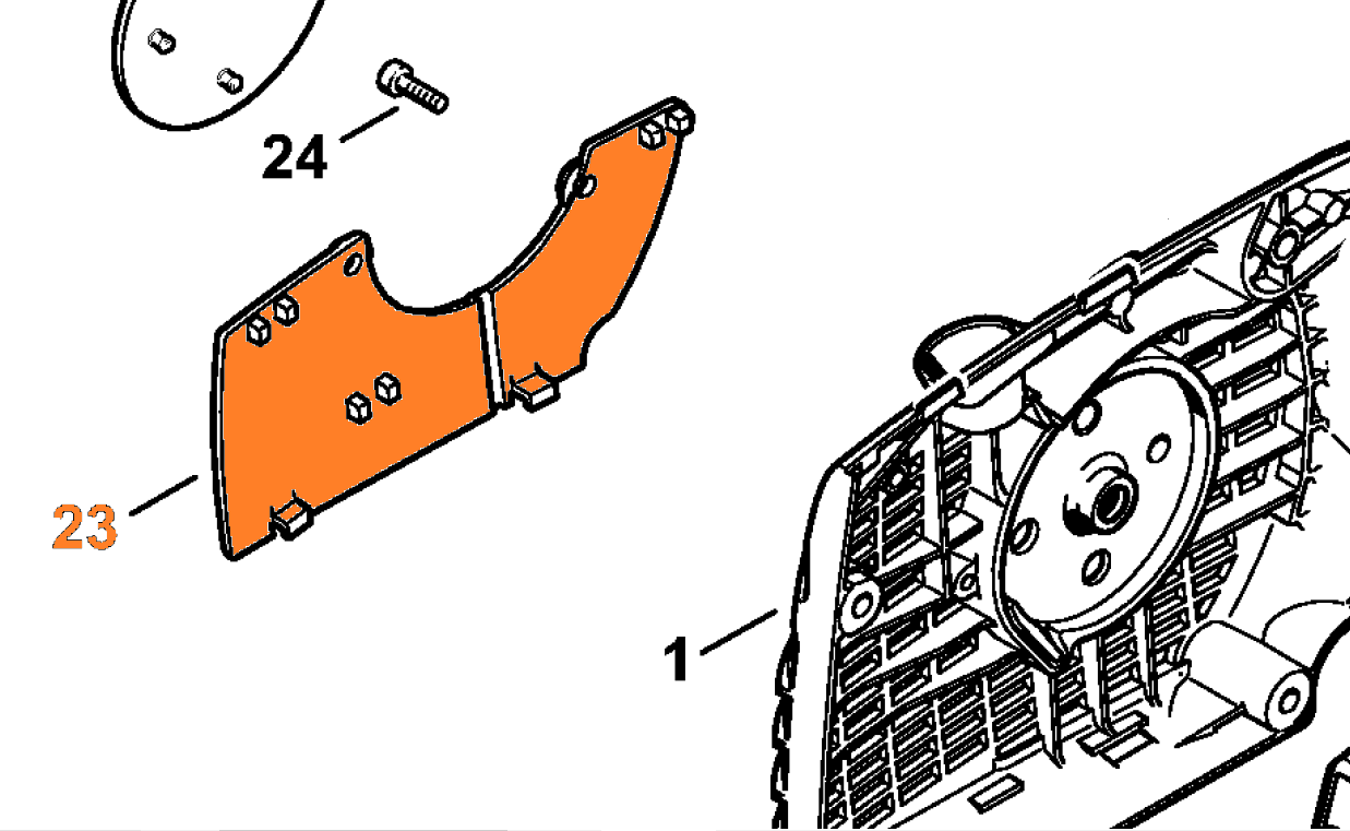 zimný kryt štartovania MS 361
