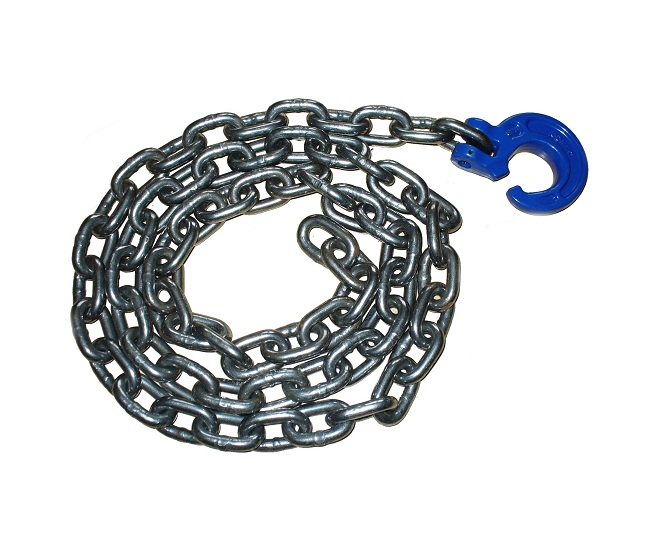 Úvazek 9mm kalený [CZ] 2m s hákem 