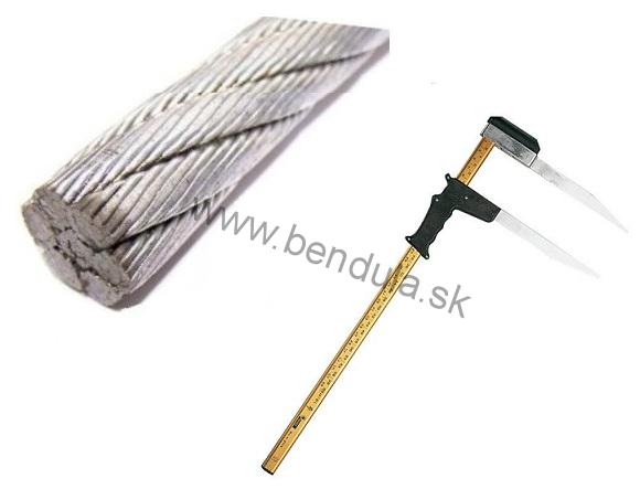lano valc.PREMIUM 10mm 60m + priemerka Waldmeister 60 cm