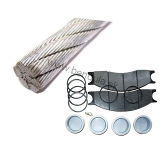 lano valc.PREMIUM 12mm 60m + sada brzdový strmeň