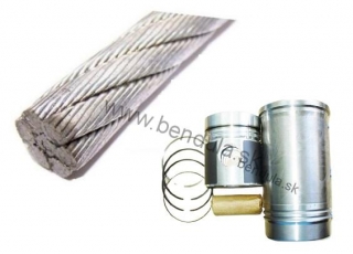 lano valc.PREMIUM 10mm 60m + vložky motora Turbo 4 ks